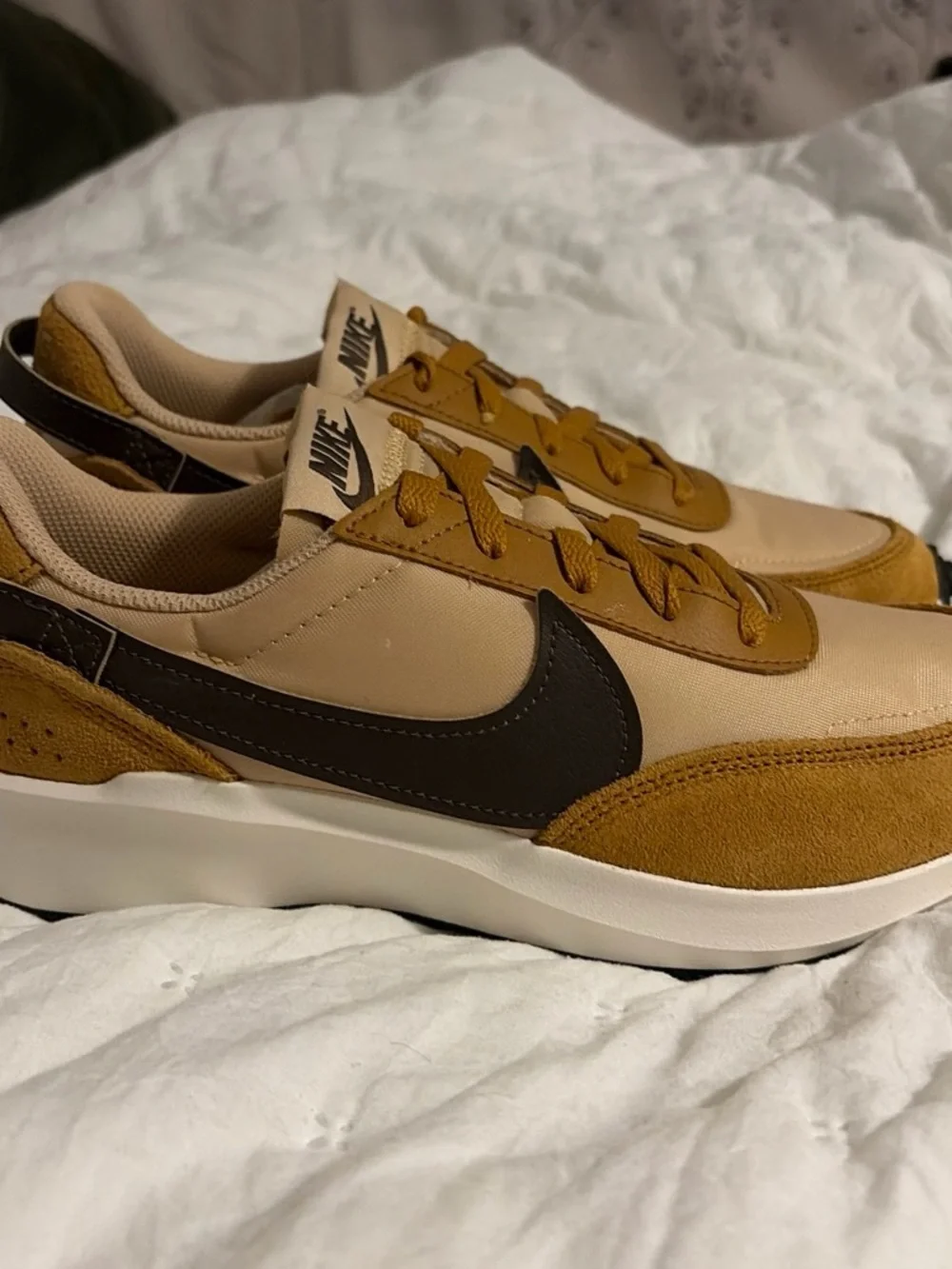 Nike Women’s Tan, Brown & Black Retro Runner